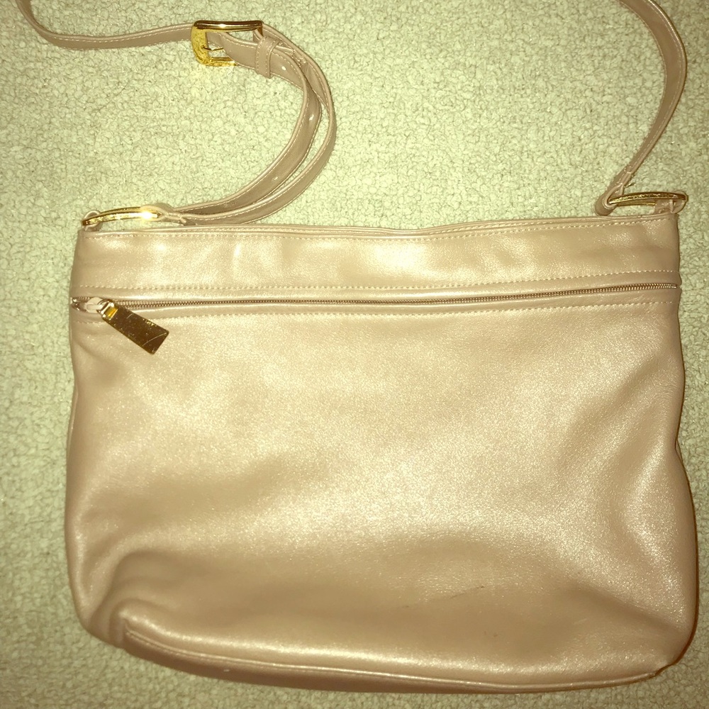 Vintage Béchamel beige leather purse